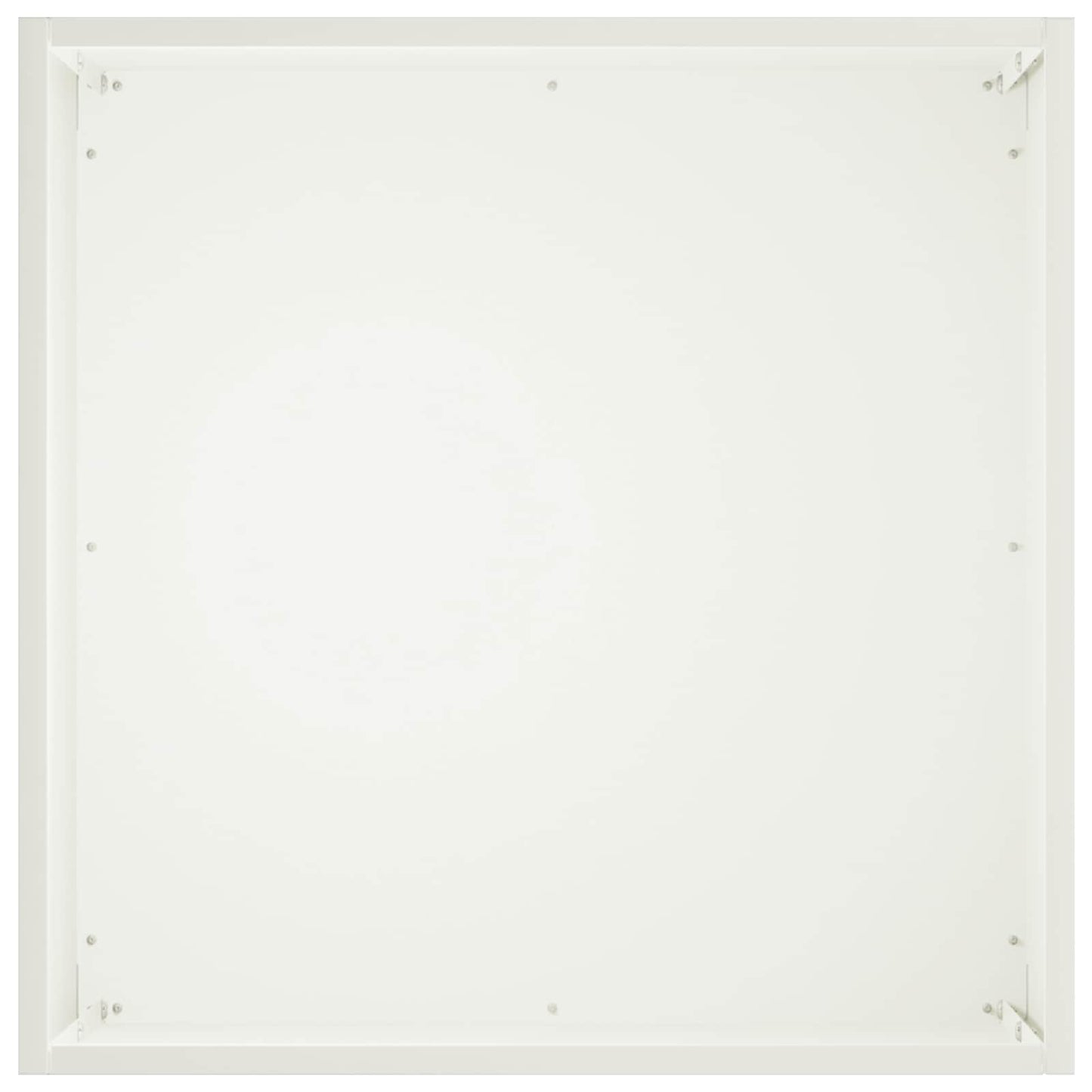 vidaXL Garden Planter 2 pcs White 45 x 45 x 45 cm Cold-rolled Steel 5