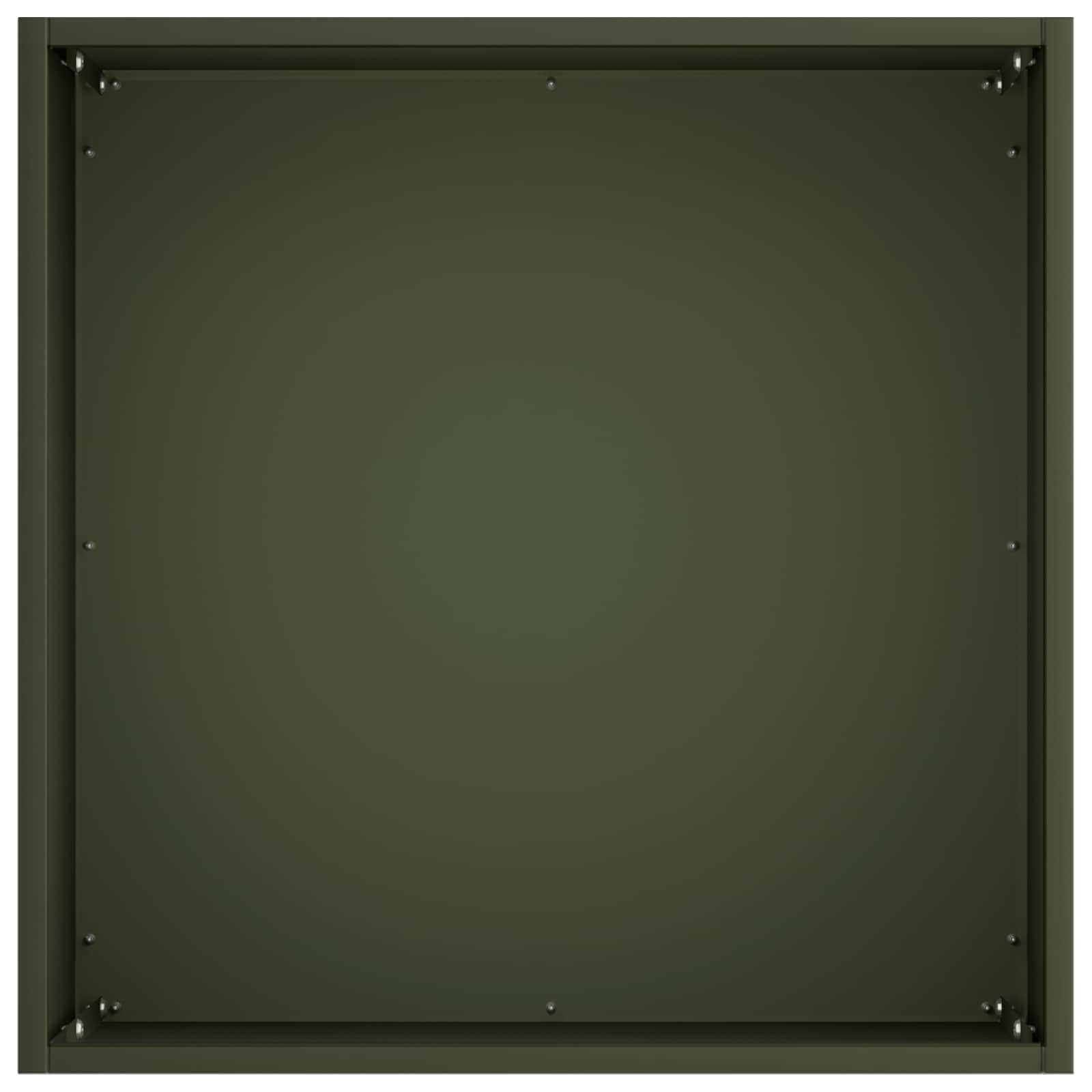 vidaXL Garden Planter 2 pcs Olive Green 45 x 45 x 45 cm 5