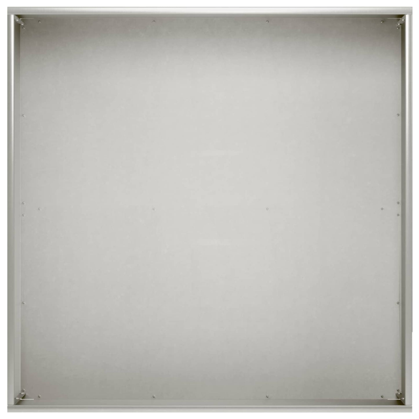 vidaXL Garden Planter Silver 60 x 60 x 20 cm Stainless Steel 4