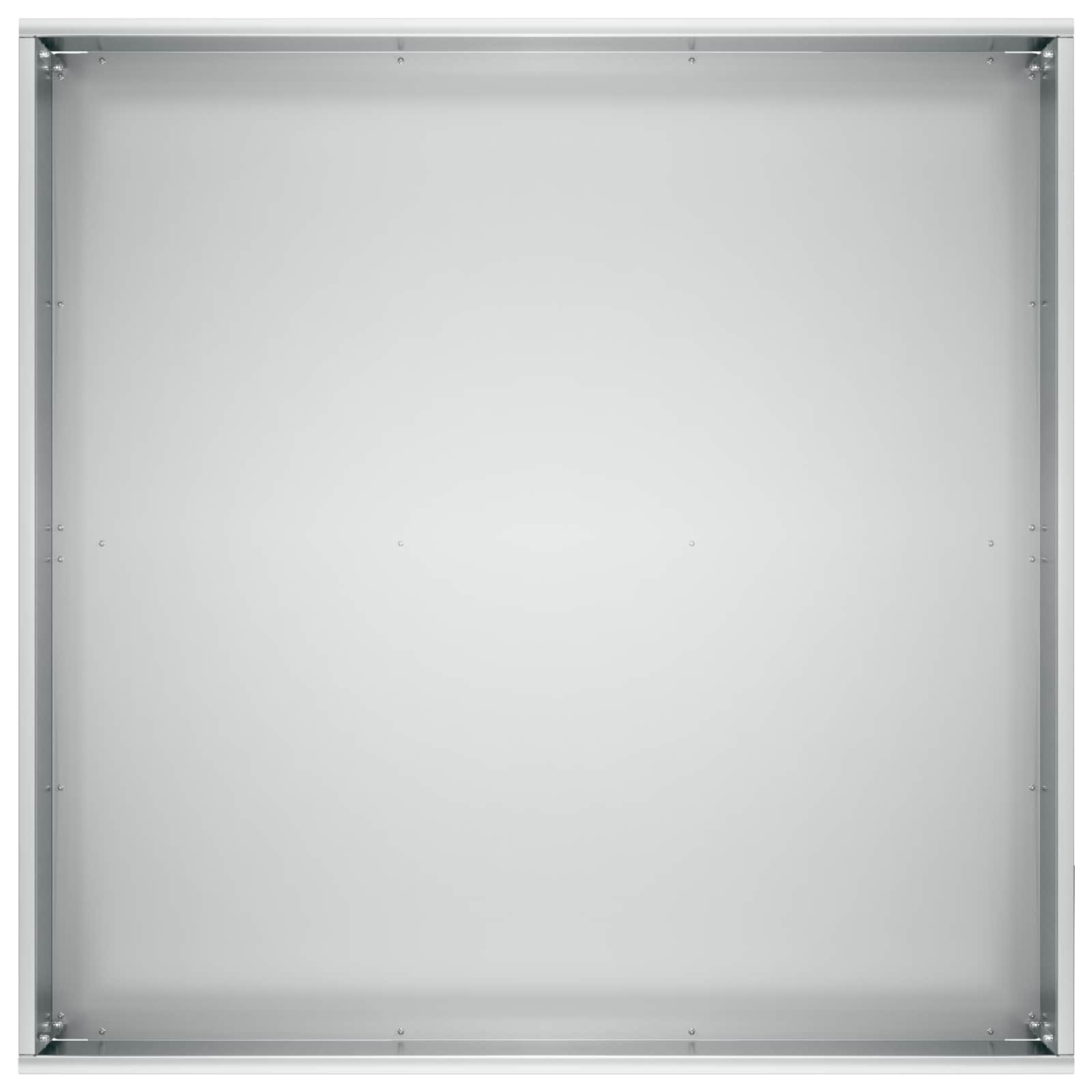 vidaXL Garden Planter 2 pcs Silver 60 x 60 x 20 cm Galvanised Steel 5