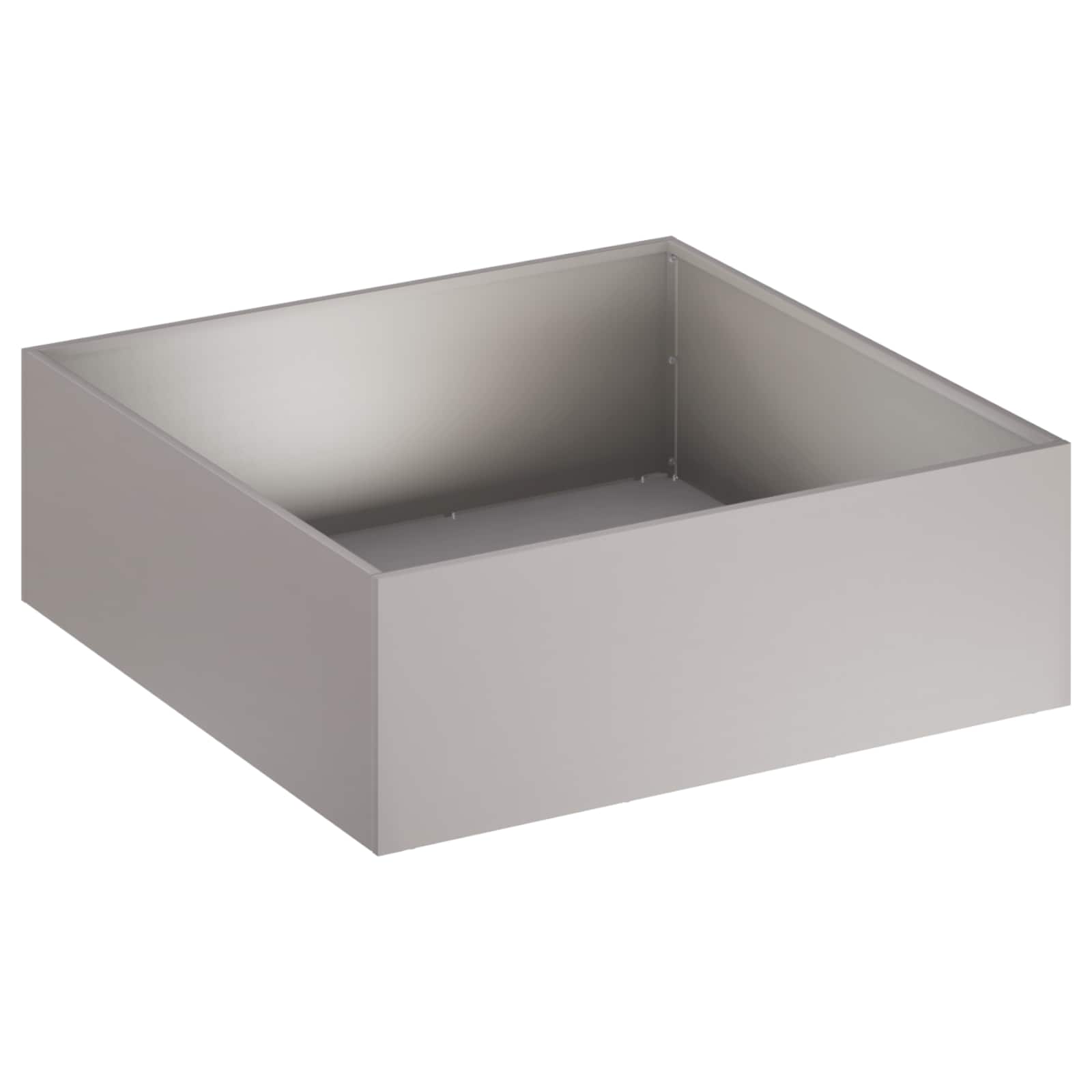 vidaXL Garden Planter 2 pcs Rusty 60 x 60 x 20 cm Weathering Steel 3