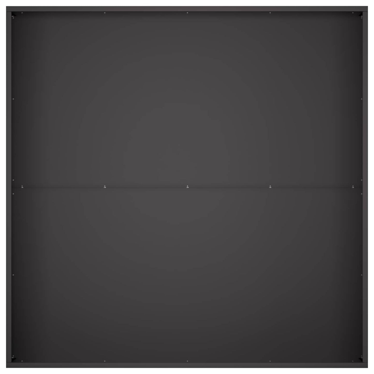 vidaXL Garden Planter Black 80 x 80 x 20 cm Cold-rolled Steel 4