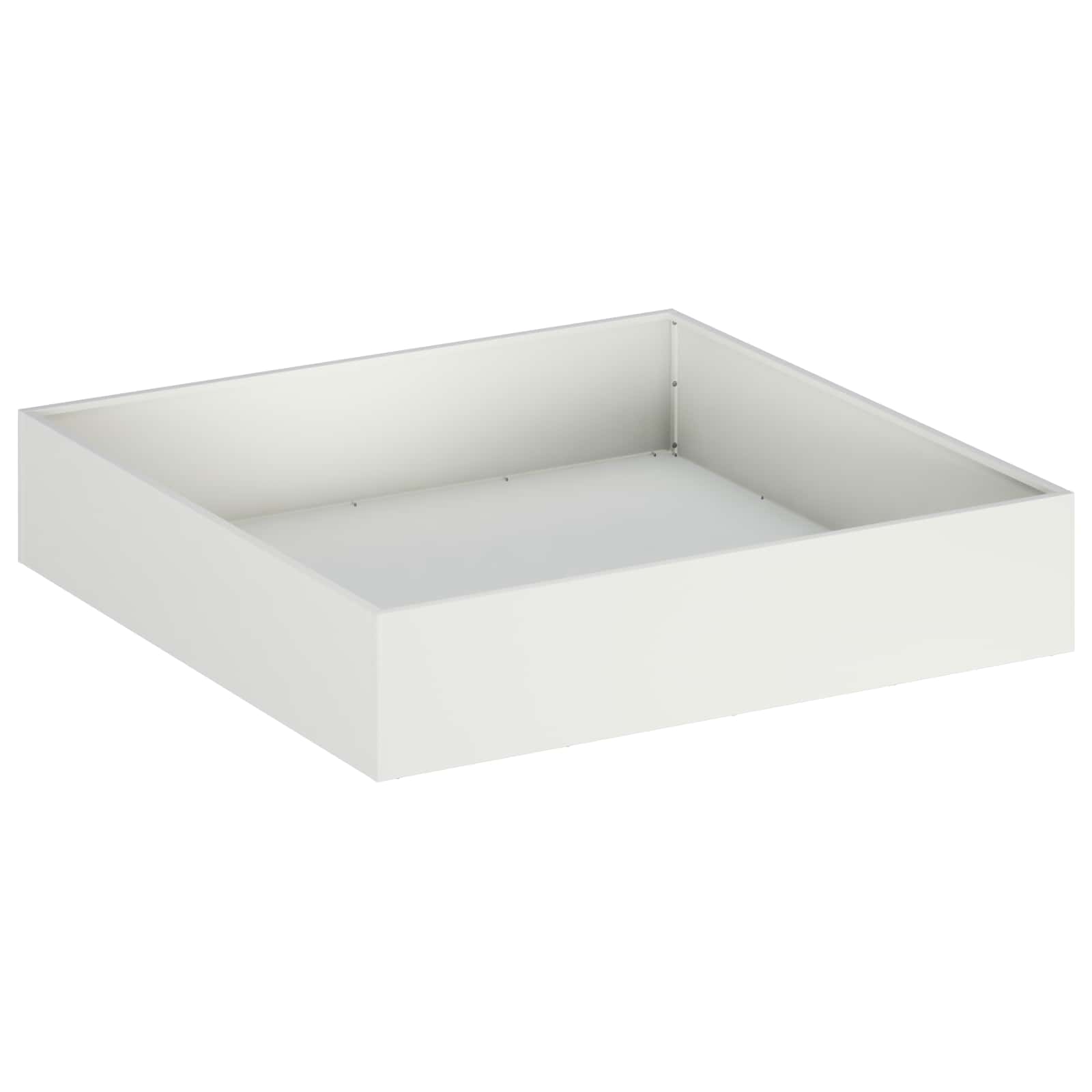 vidaXL Garden Planter White 80 x 80 x 20 cm Cold-rolled Steel 2