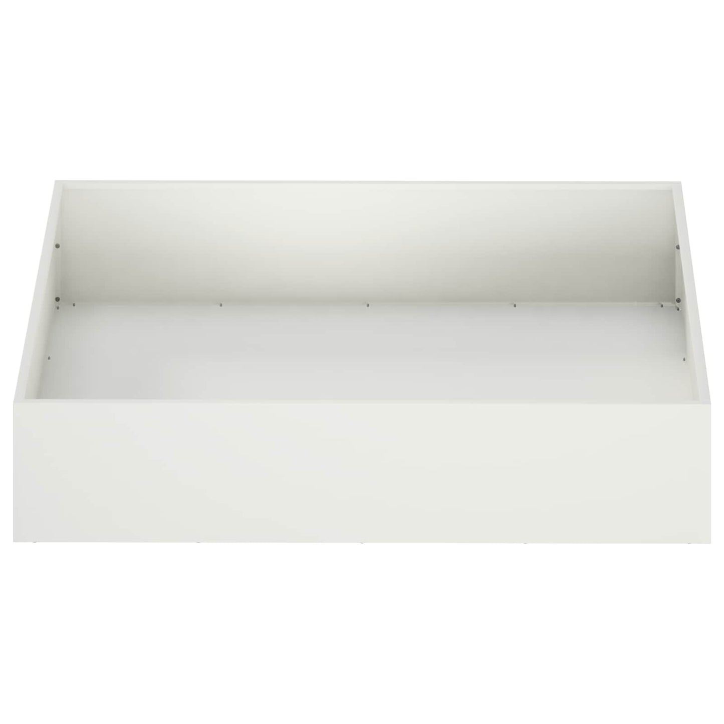 vidaXL Garden Planter White 80 x 80 x 20 cm Cold-rolled Steel 3