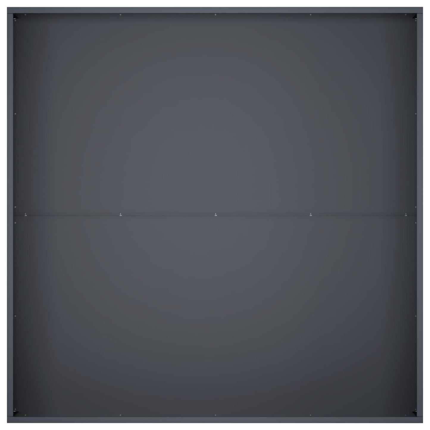 vidaXL Garden Planter Anthracite 80 x 80 x 20 cm Cold-rolled Steel 4