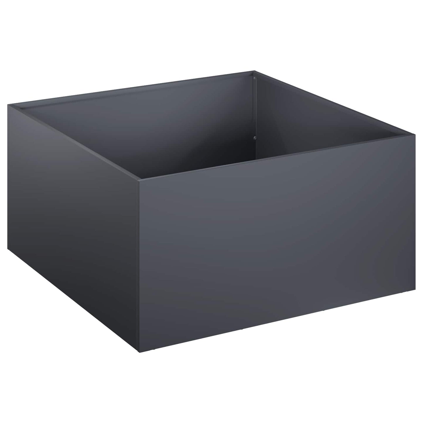 vidaXL Garden Planter 2 pcs Anthracite 40 x 40 x 30 cm 3