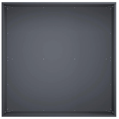 vidaXL Garden Planter 2 pcs Anthracite 40 x 40 x 30 cm 5