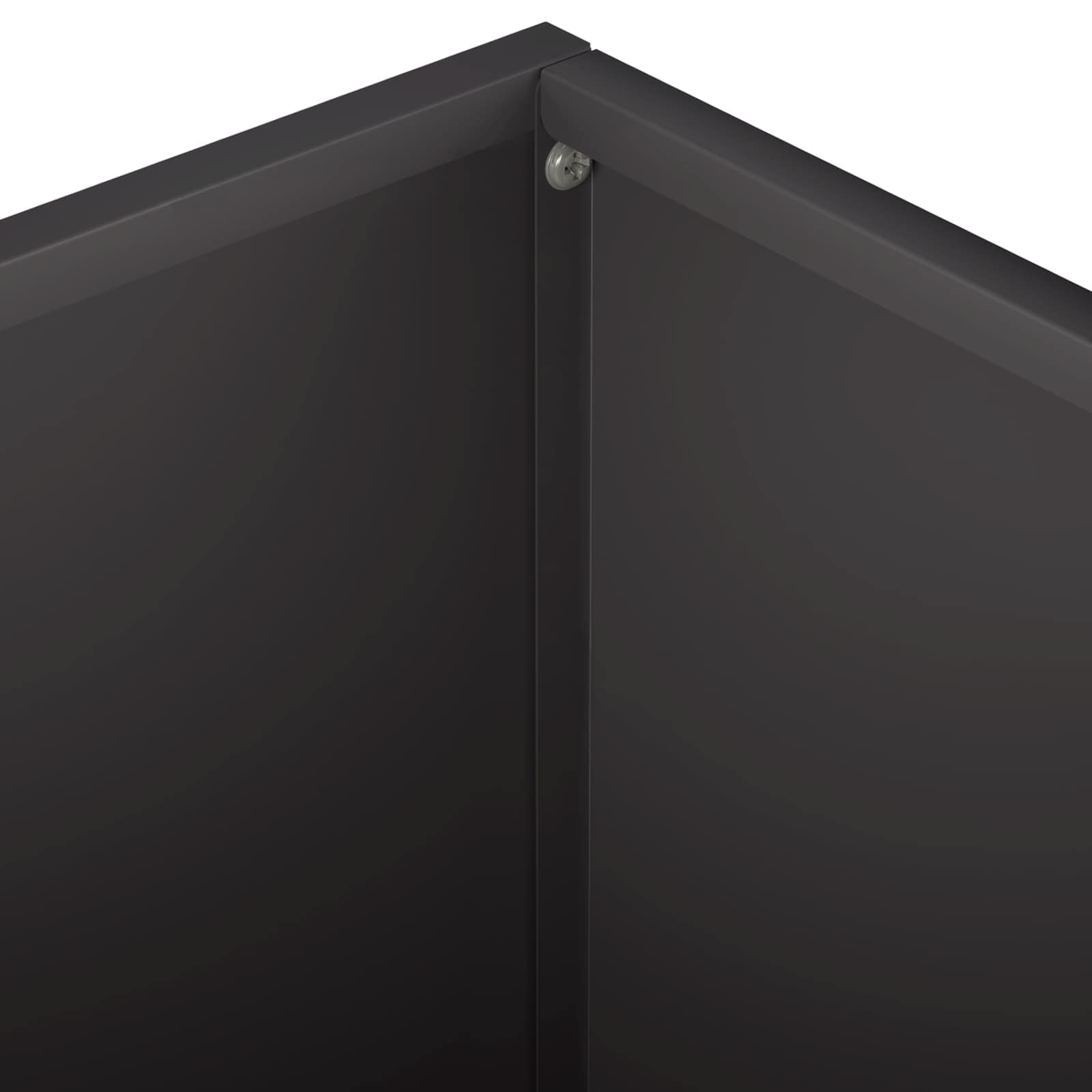 vidaXL Garden Planter 2 pcs Black 60 x 60 x 30 cm Cold-rolled Steel 6