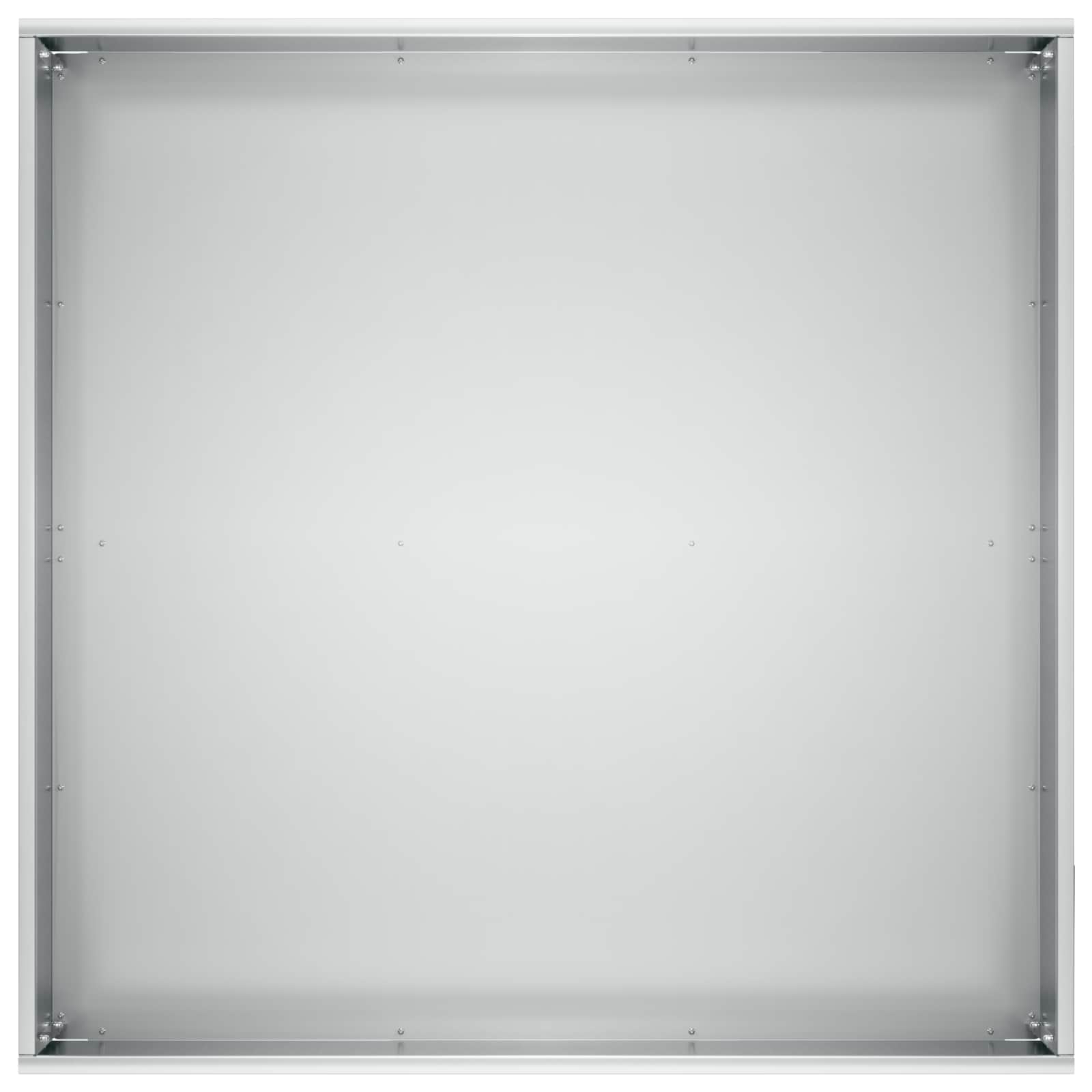 vidaXL Garden Planter 2 pcs Silver 60 x 60 x 30 cm Galvanised Steel 5