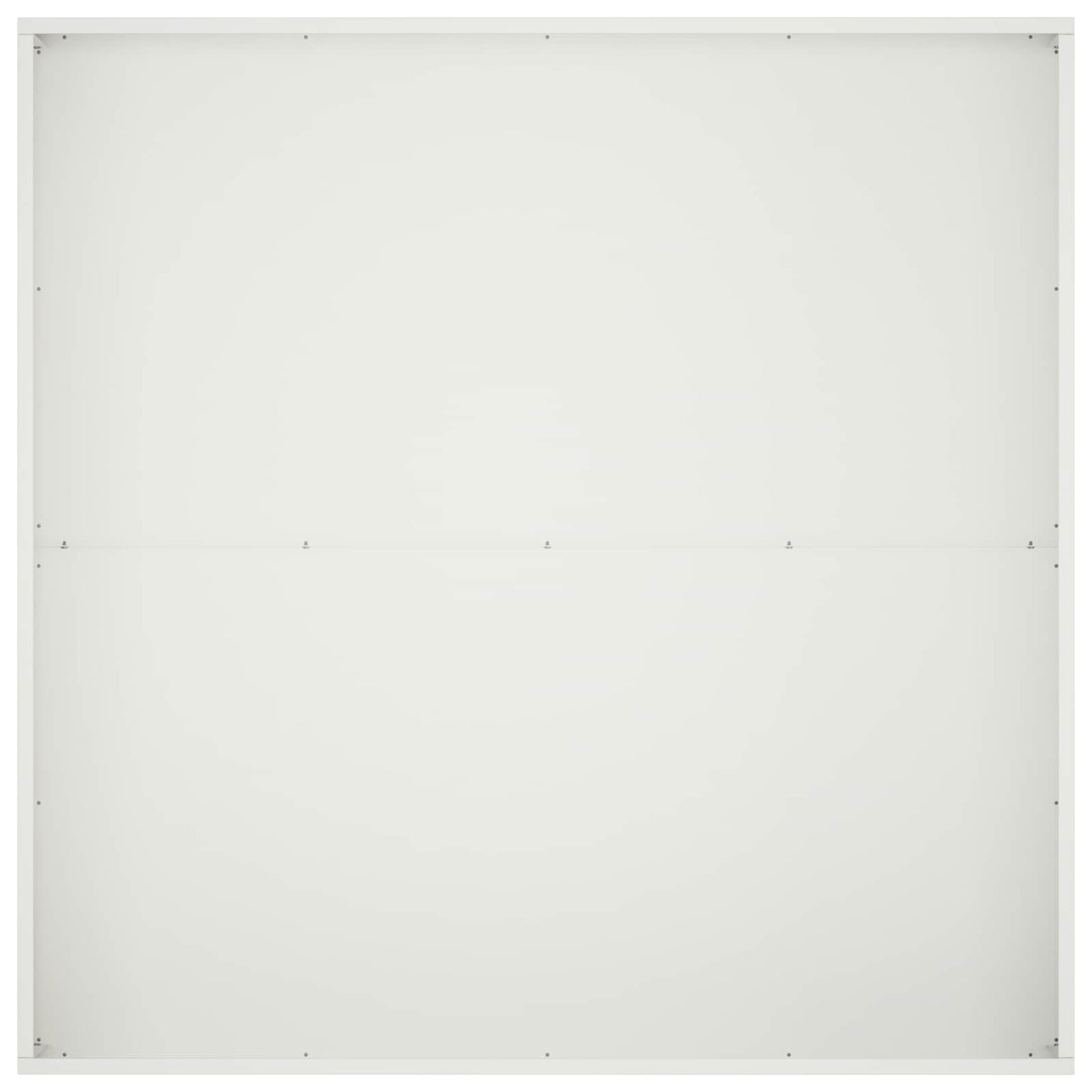 vidaXL Garden Planter White 80 x 80 x 30 cm Cold-rolled Steel 4