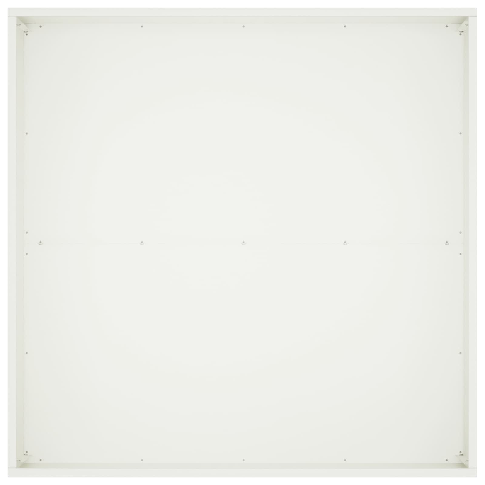 vidaXL Garden Planter White 60 x 60 x 40 cm Cold-rolled Steel 4