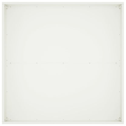 vidaXL Garden Planter White 60 x 60 x 40 cm Cold-rolled Steel 4