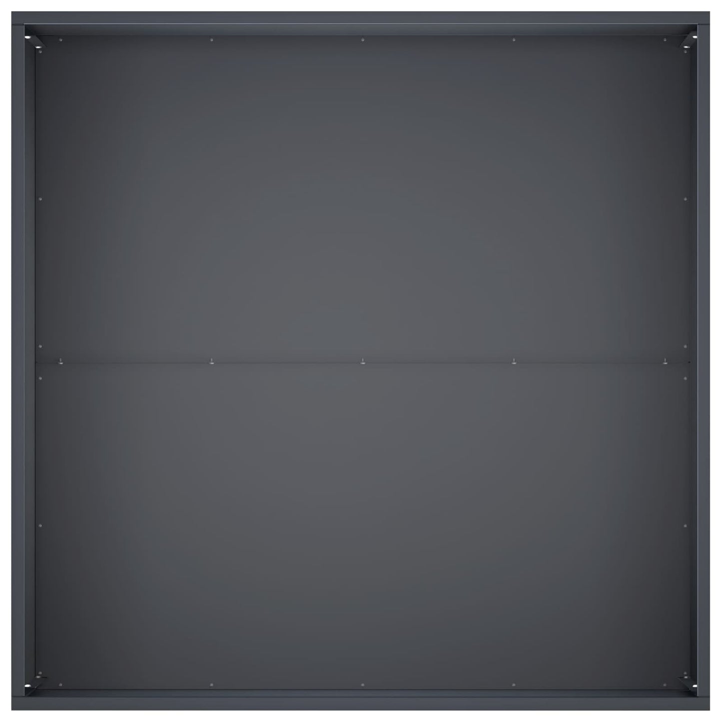 vidaXL Garden Planter Anthracite 60 x 60 x 40 cm Cold-rolled Steel 4