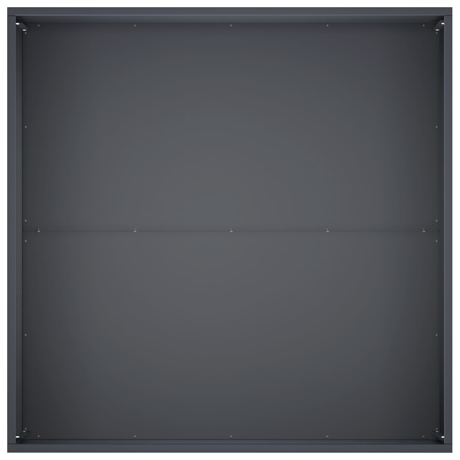 vidaXL Garden Planter Anthracite 60 x 60 x 40 cm Cold-rolled Steel 4
