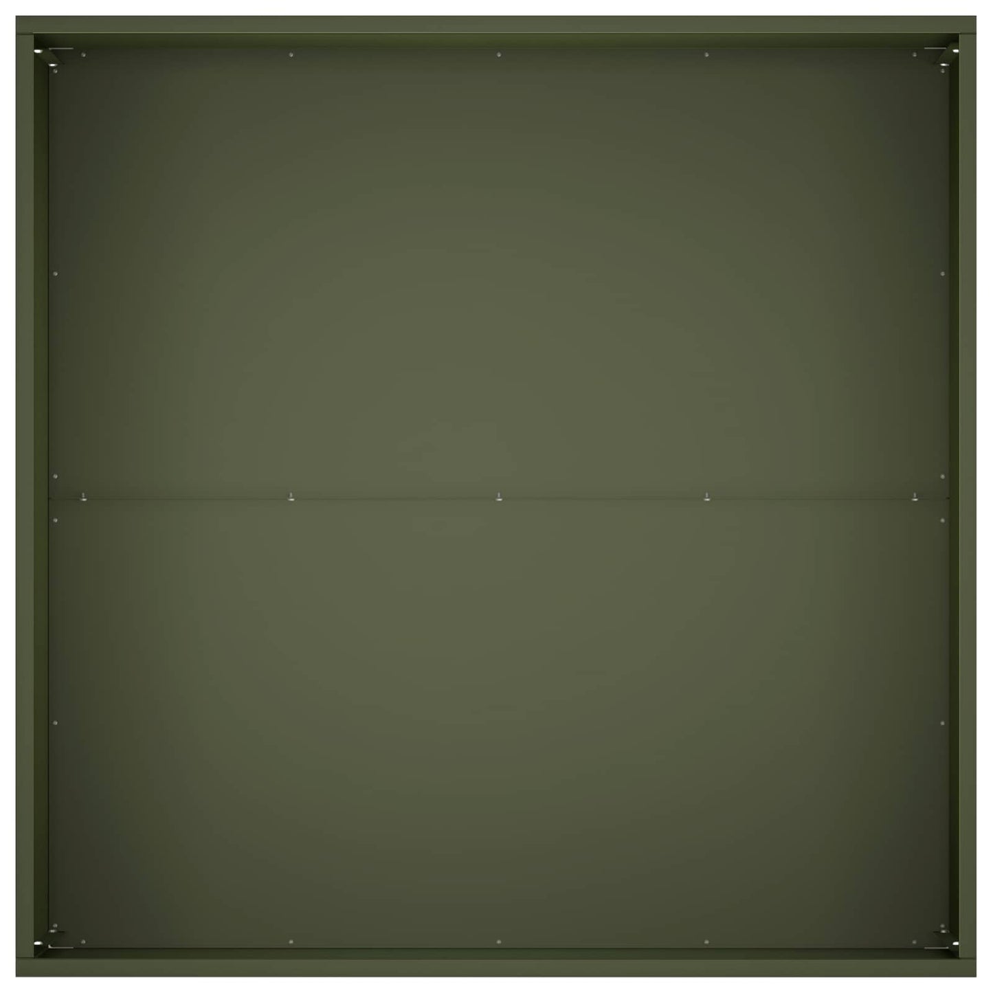 vidaXL Garden Planter Olive Green 60 x 60 x 40 cm Cold-rolled Steel 4