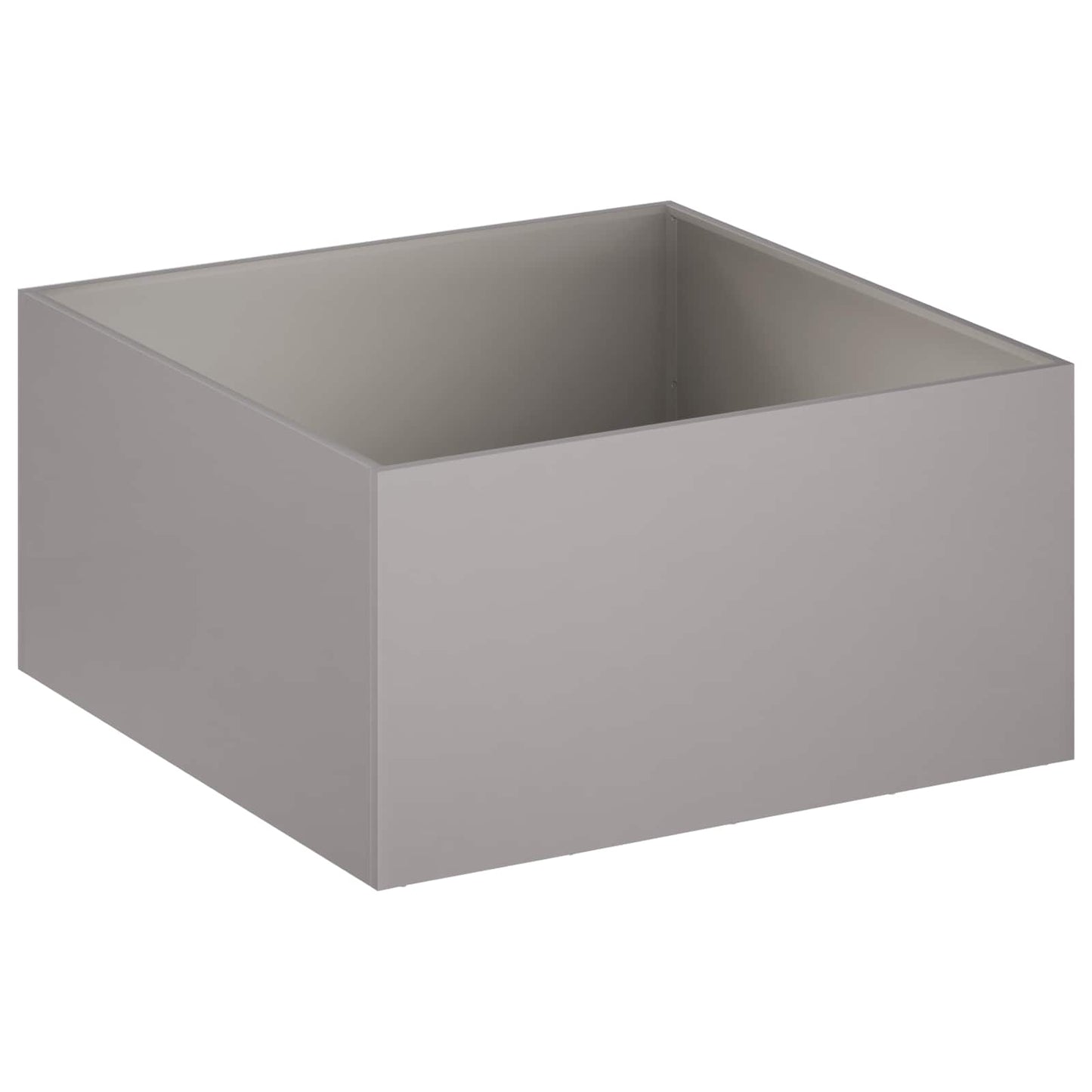 vidaXL Garden Planter Rusty 80 x 80 x 40 cm Weathering Steel 3