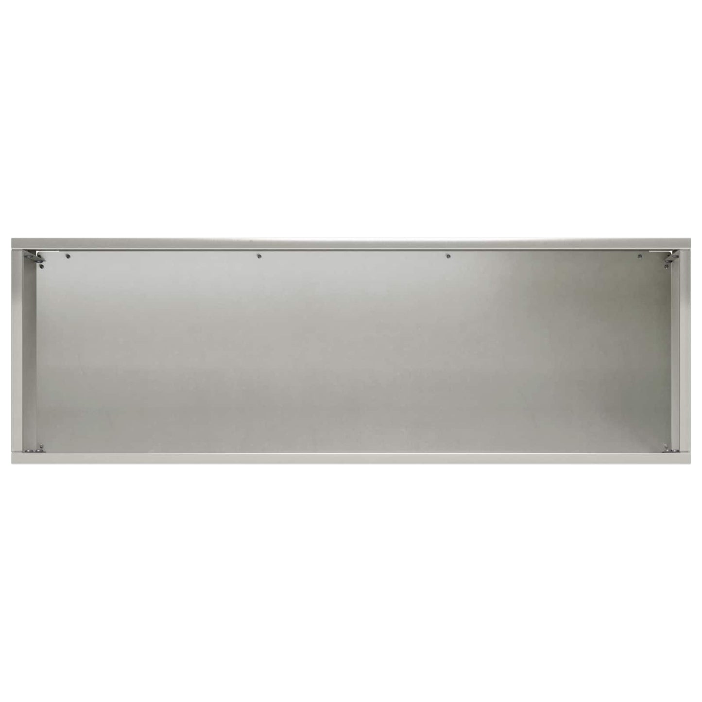vidaXL Garden Planter 2 pcs Silver 40 x 20 x 20 cm Stainless Steel 5