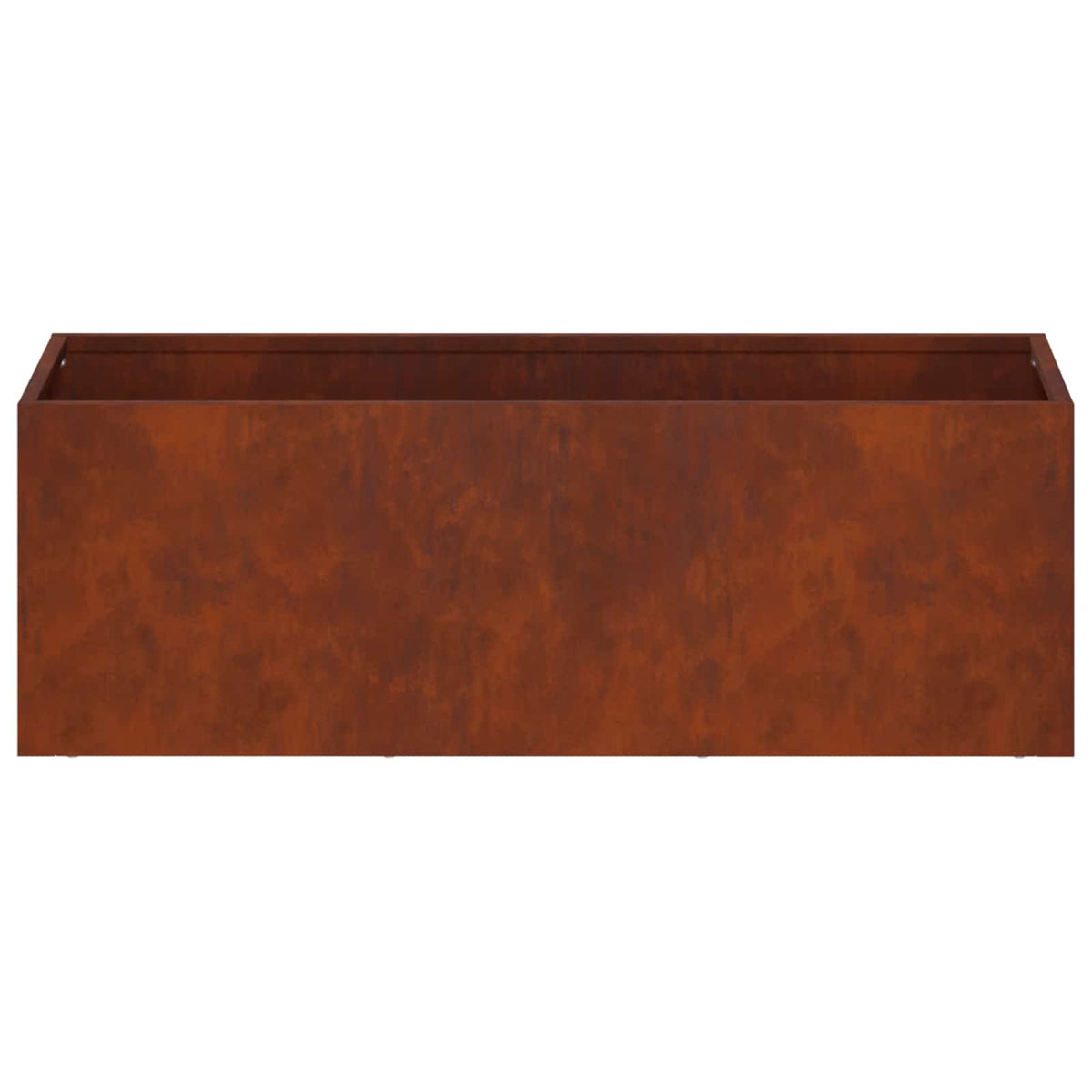 Garden Planter 2 pcs Rusty Weathering Steel