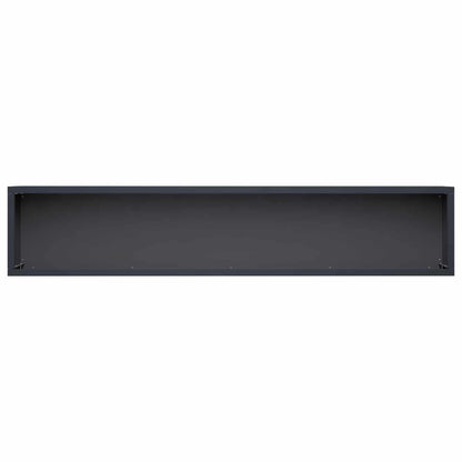 vidaXL Garden Planter 2 pcs Anthracite 80 x 20 x 20 cm 5