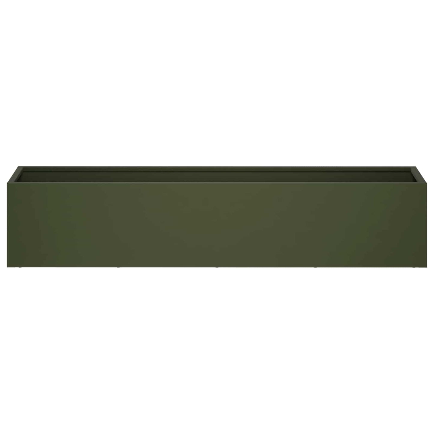 vidaXL Garden Planter 2 pcs Olive Green 80 x 20 x 20 cm 4