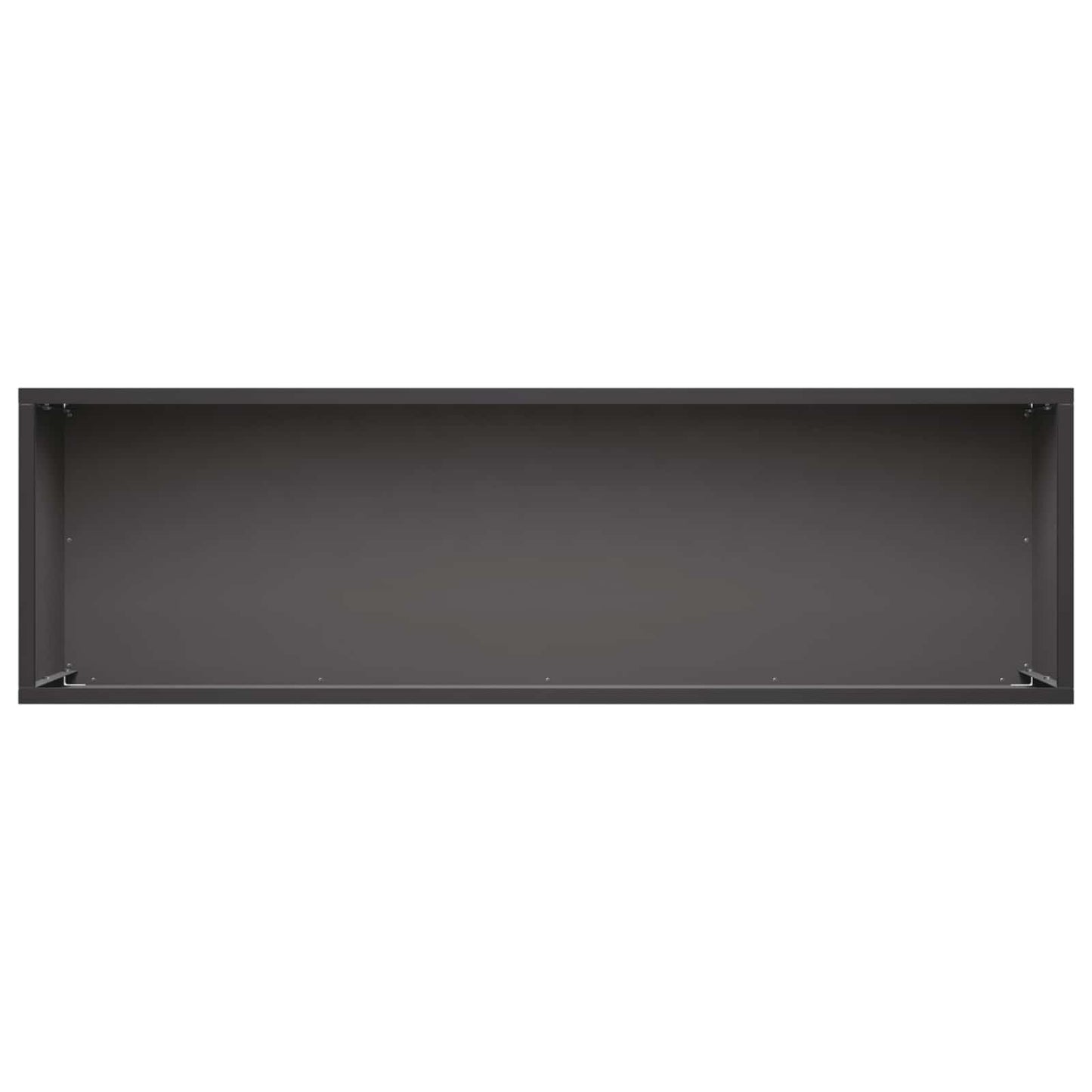 vidaXL Garden Planter 2 pcs Black 80 x 30 x 30 cm Cold-rolled Steel 5