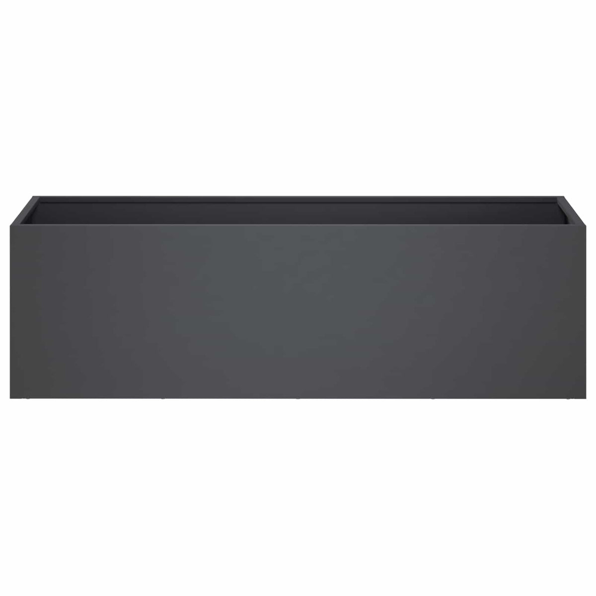 vidaXL Garden Planter Anthracite 80 x 30 x 30 cm Cold-rolled Steel 3