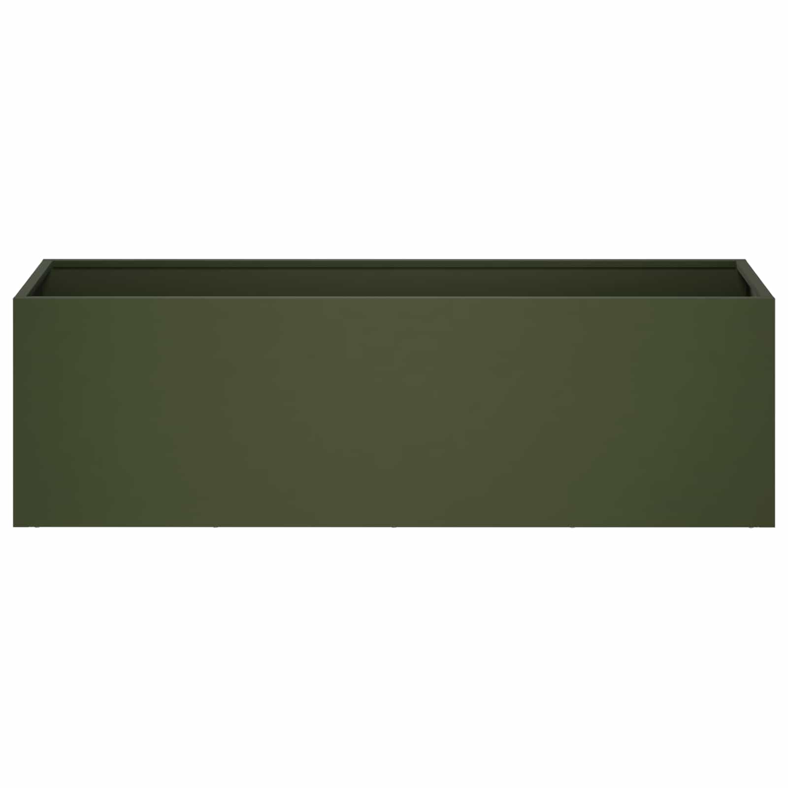 vidaXL Garden Planter 2 pcs Olive Green 80 x 30 x 30 cm 4
