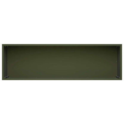 vidaXL Garden Planter 2 pcs Olive Green 80 x 30 x 30 cm 5