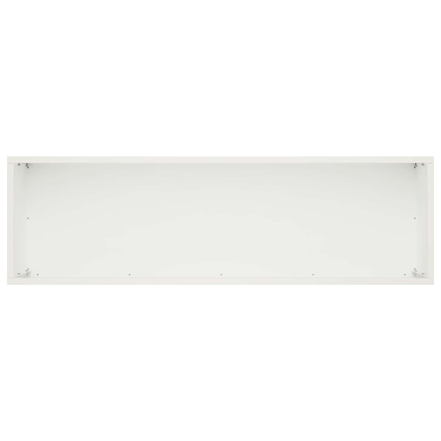 vidaXL Garden Planter White 100 x 30 x 30 cm Cold-rolled Steel 4