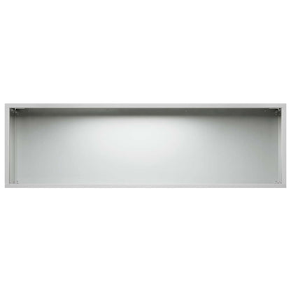 vidaXL Garden Planter 2 pcs Silver 100 x 30 x 30 cm Galvanised Steel 5