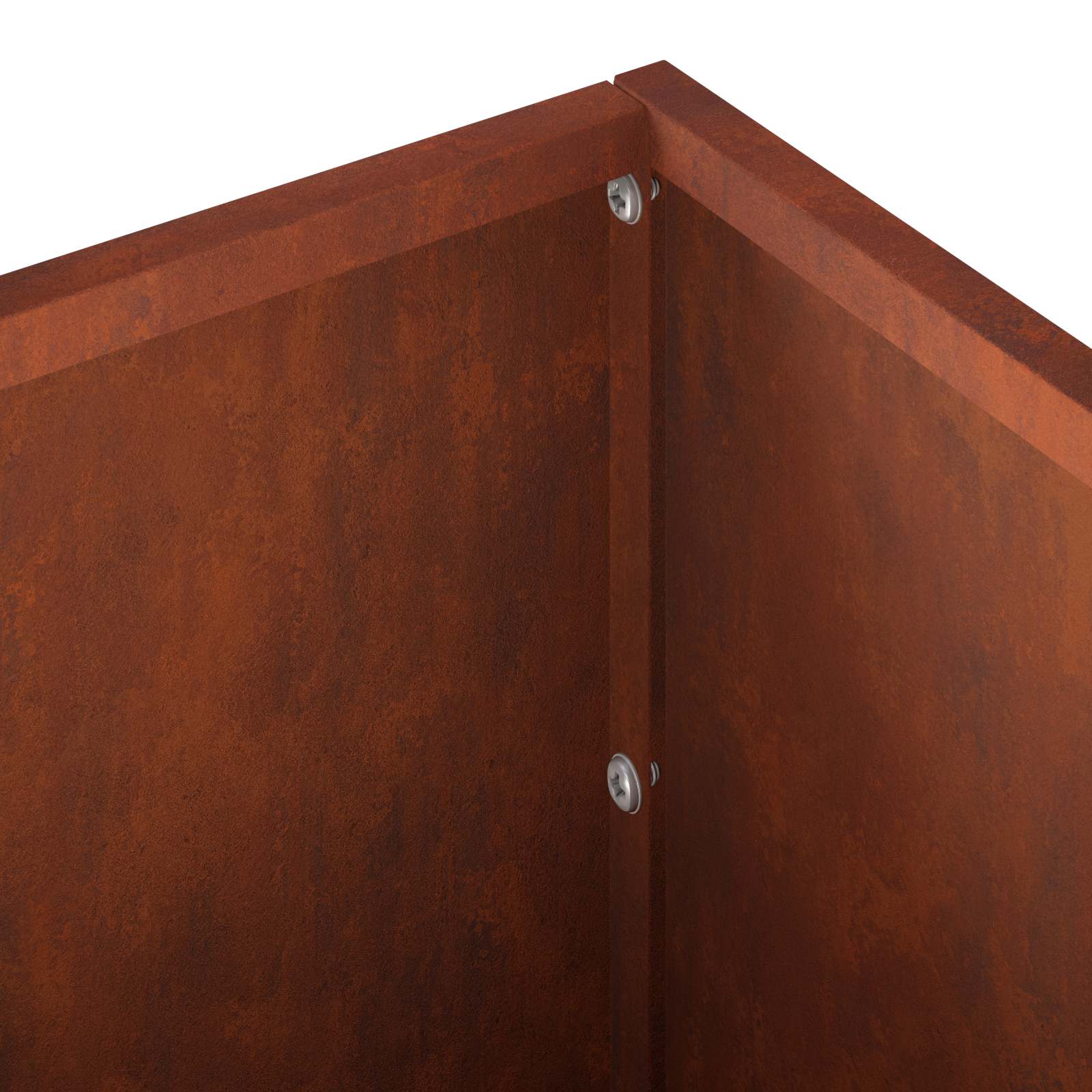 vidaXL Garden Planter Rusty 100 x 30 x 30 cm Weathering Steel 6