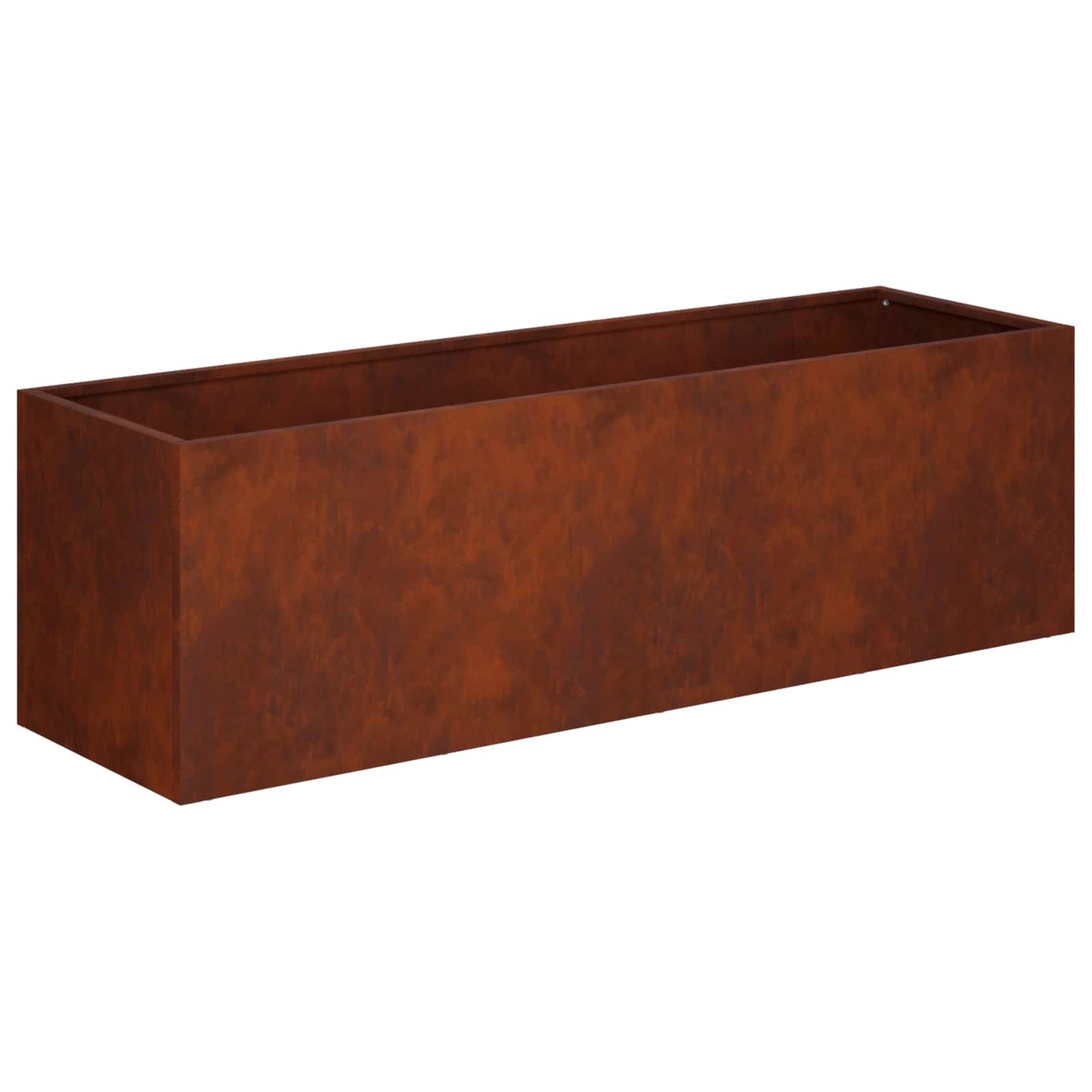 vidaXL Garden Planter Rusty 100 x 30 x 30 cm Weathering Steel 2
