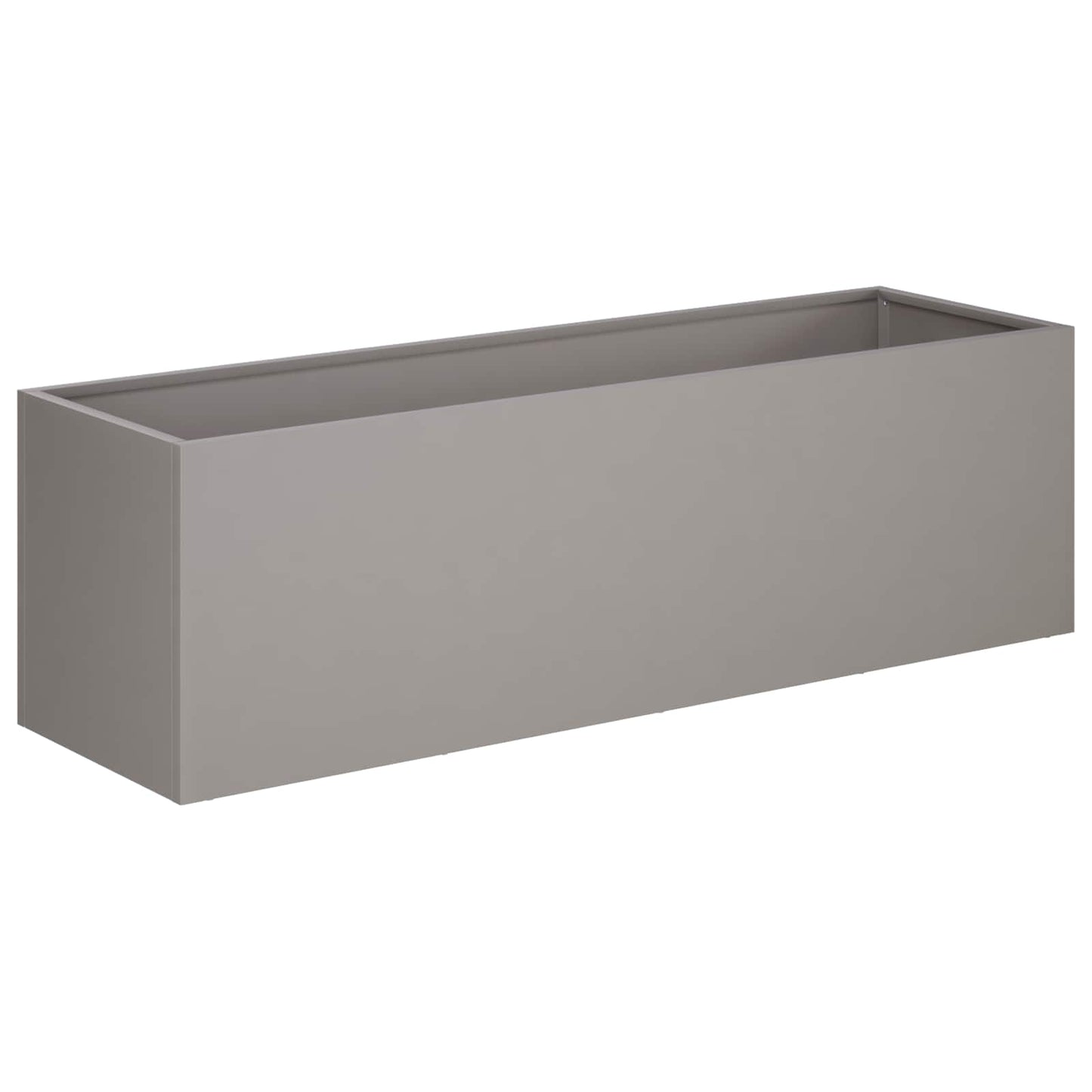 vidaXL Garden Planter Rusty 100 x 30 x 30 cm Weathering Steel 3