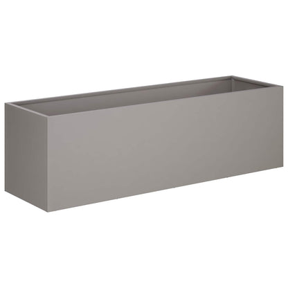 vidaXL Garden Planter Rusty 100 x 30 x 30 cm Weathering Steel 3