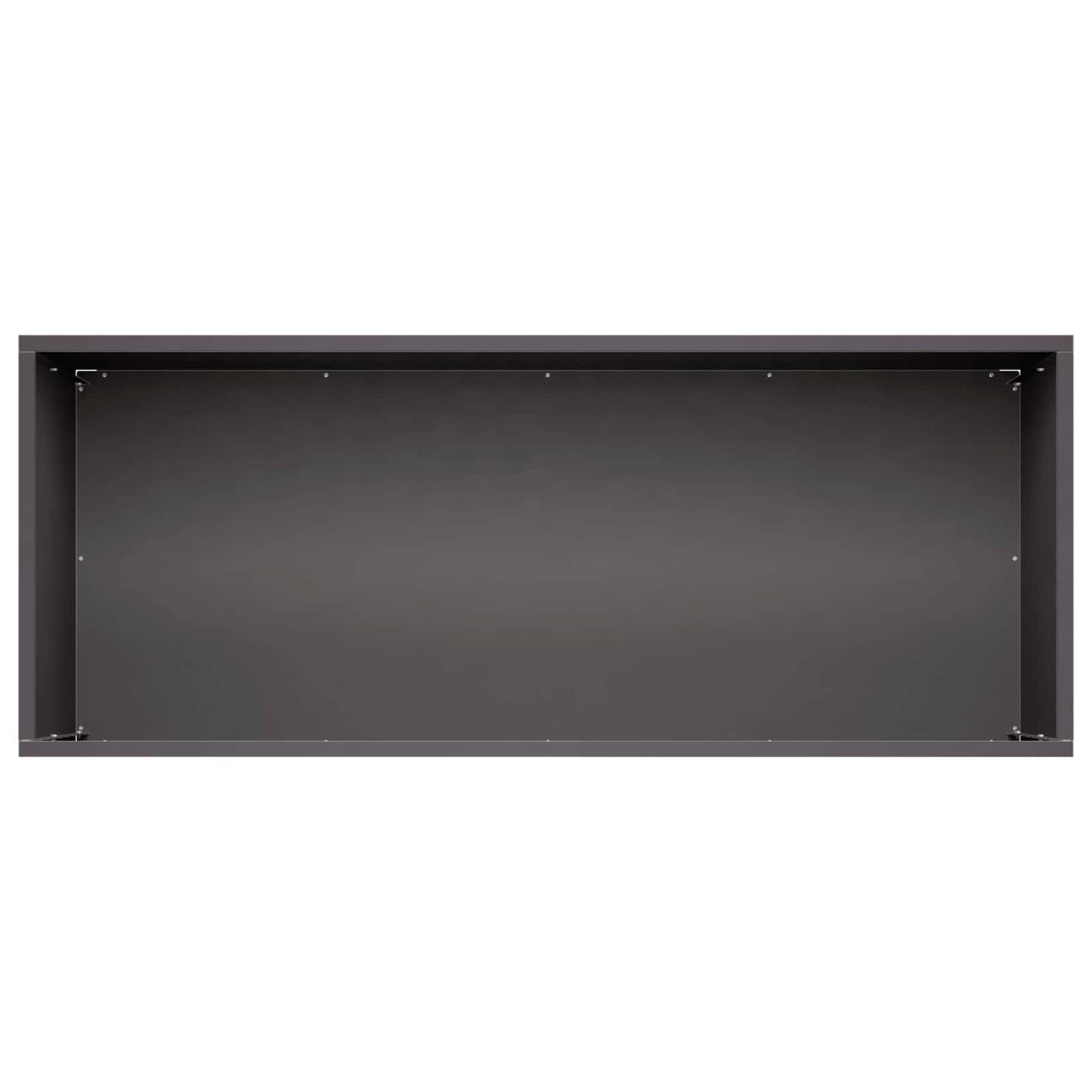 vidaXL Garden Planter Black 80 x 40 x 40 cm Cold-rolled Steel 4