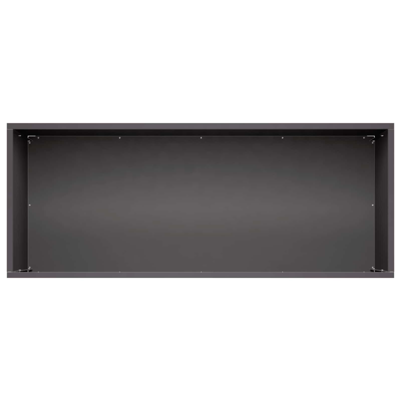 vidaXL Garden Planter Black 80 x 40 x 40 cm Cold-rolled Steel 4