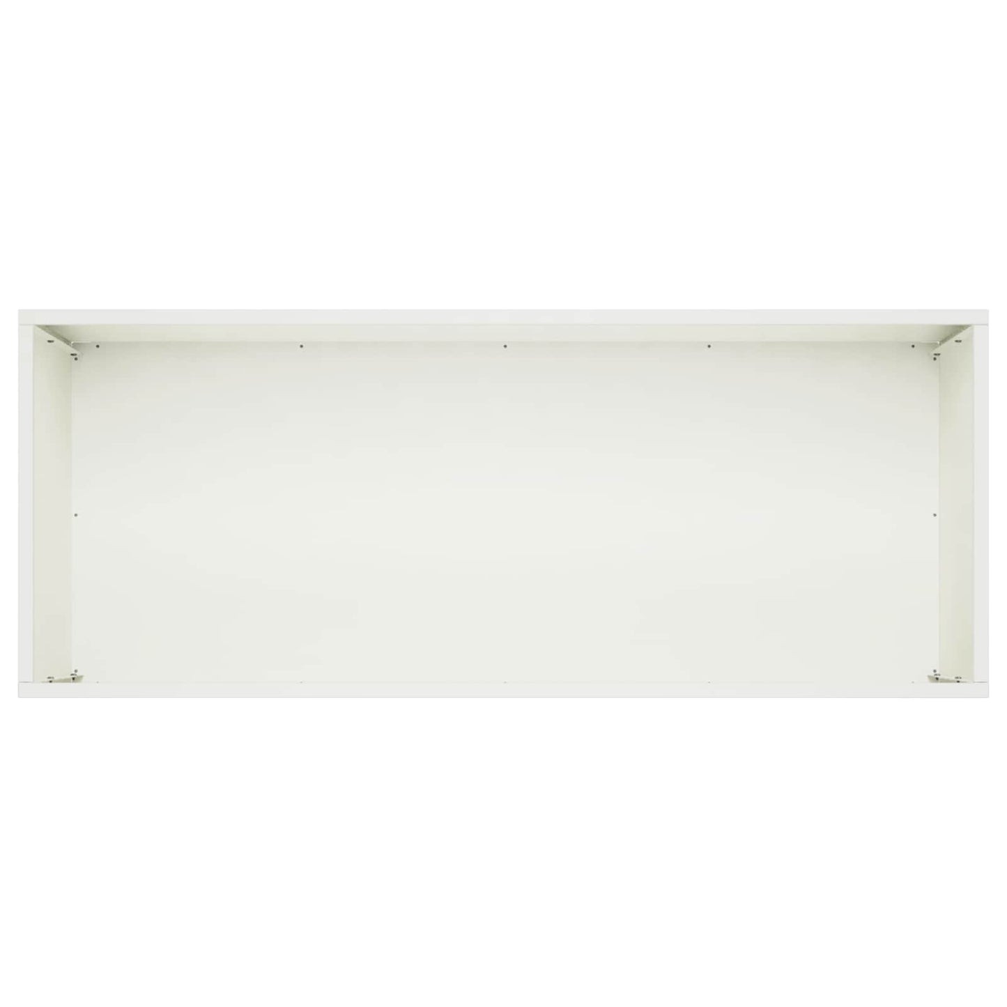 vidaXL Garden Planter White 80 x 40 x 40 cm Cold-rolled Steel 4