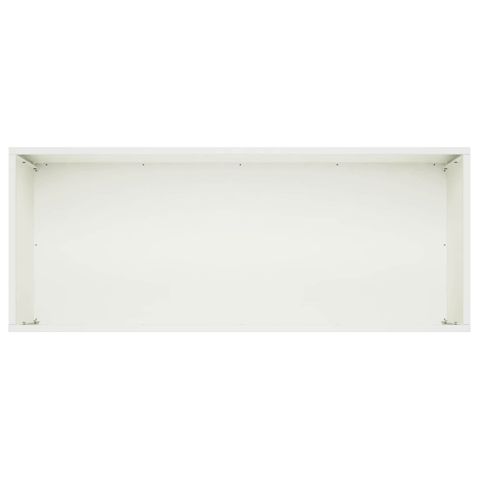 vidaXL Garden Planter White 80 x 40 x 40 cm Cold-rolled Steel 4