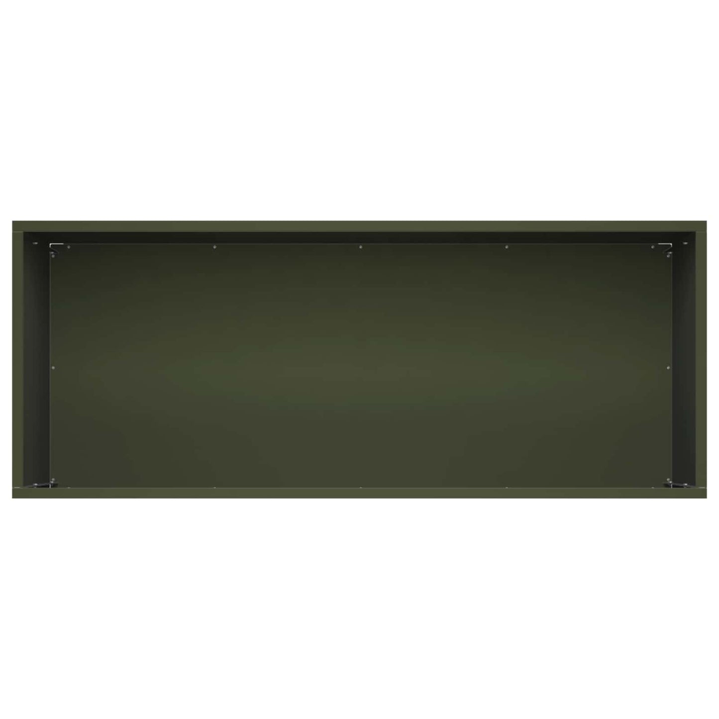 vidaXL Garden Planter Olive Green 80 x 40 x 40 cm Cold-rolled Steel 4