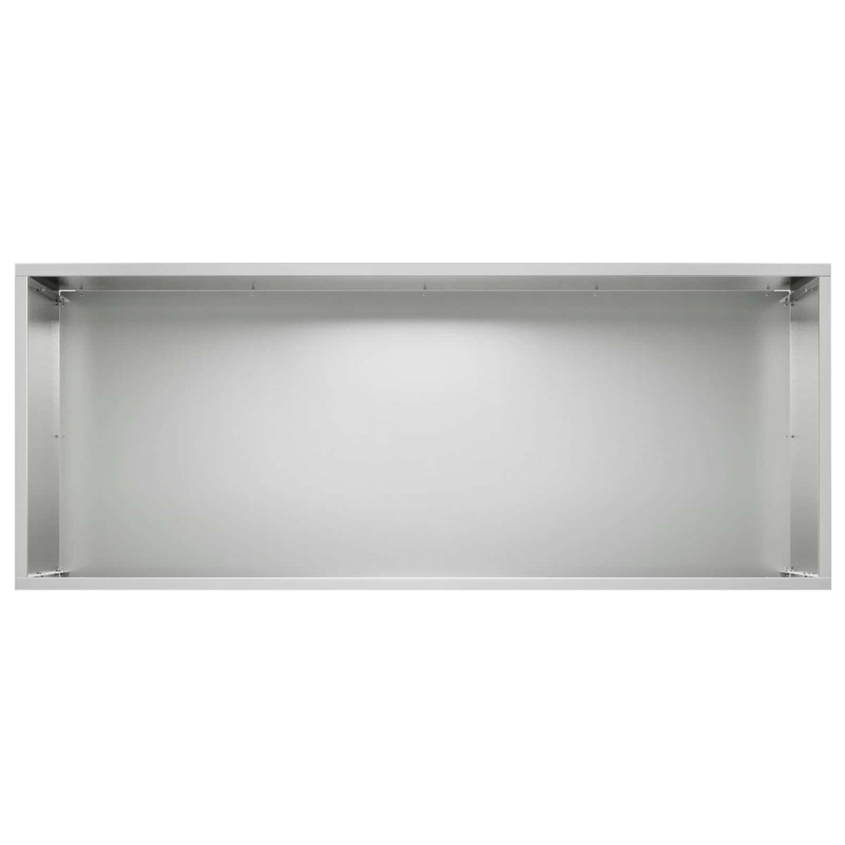 vidaXL Garden Planter Silver 80 x 40 x 40 cm Galvanised Steel 4