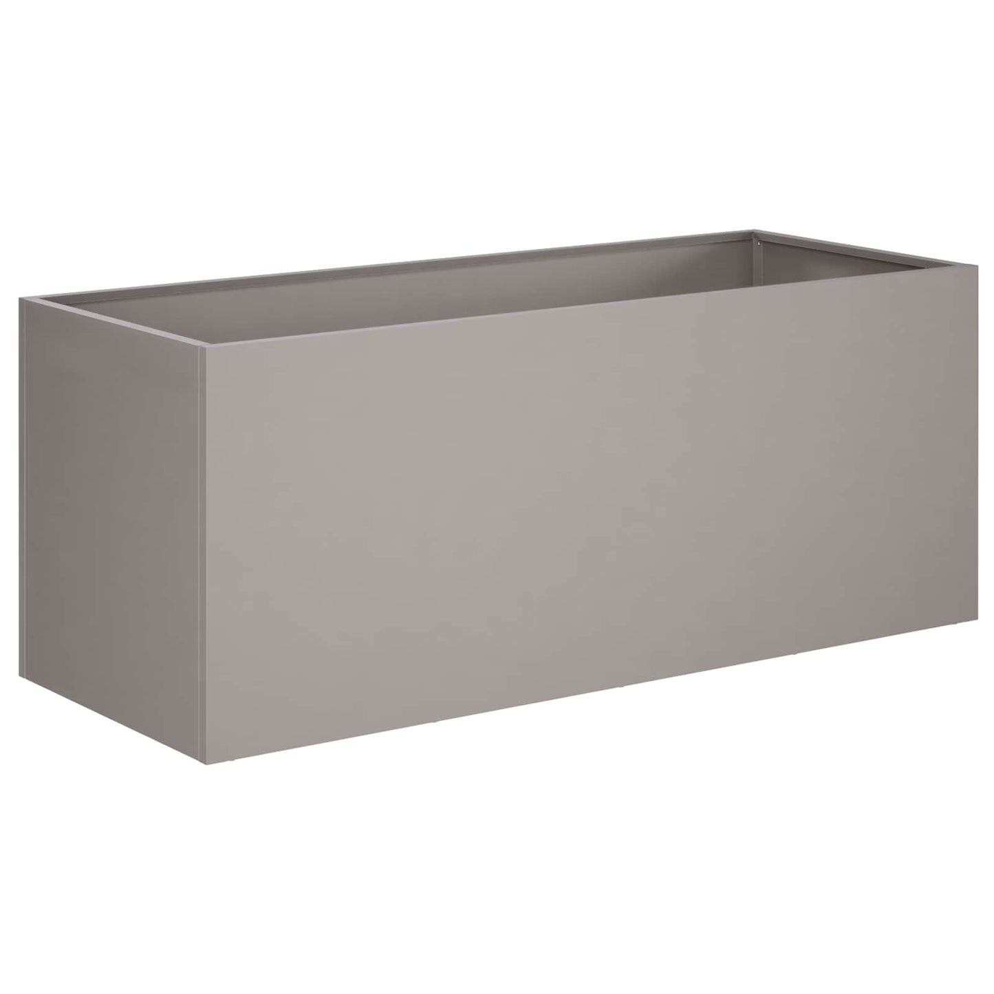 vidaXL Garden Planter Rusty 80 x 40 x 40 cm Weathering Steel 3