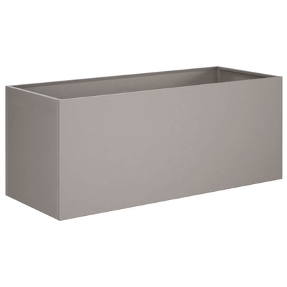 vidaXL Garden Planter Rusty 80 x 40 x 40 cm Weathering Steel 3