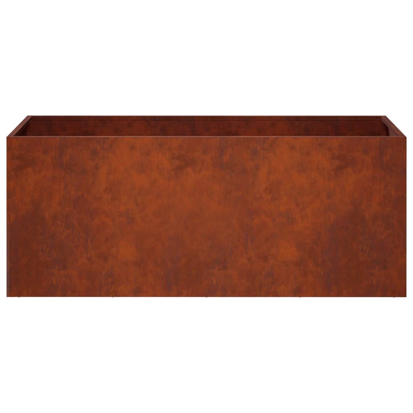 vidaXL Garden Planter Rusty 80 x 40 x 40 cm Weathering Steel 4