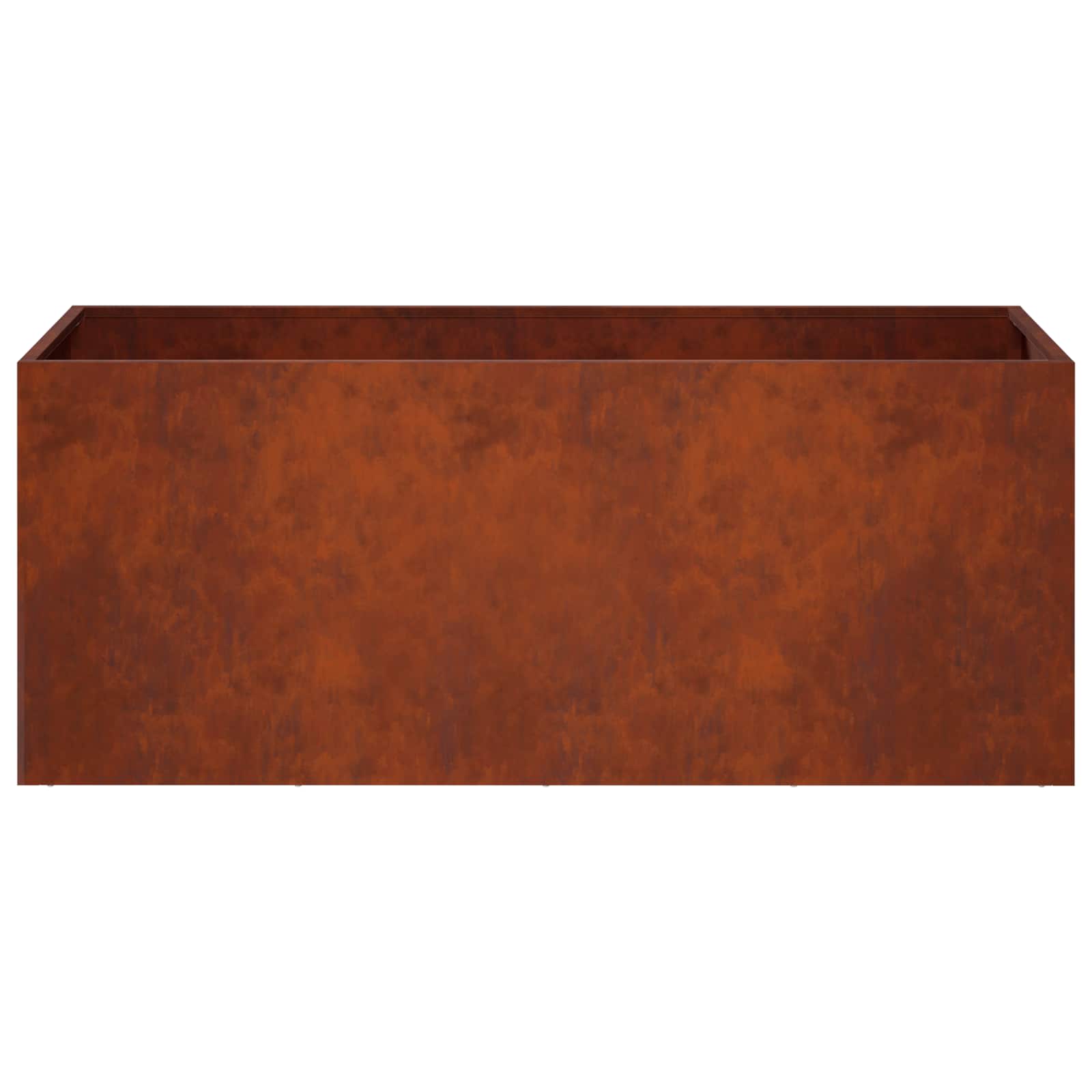 vidaXL Garden Planter Rusty 80 x 40 x 40 cm Weathering Steel 4