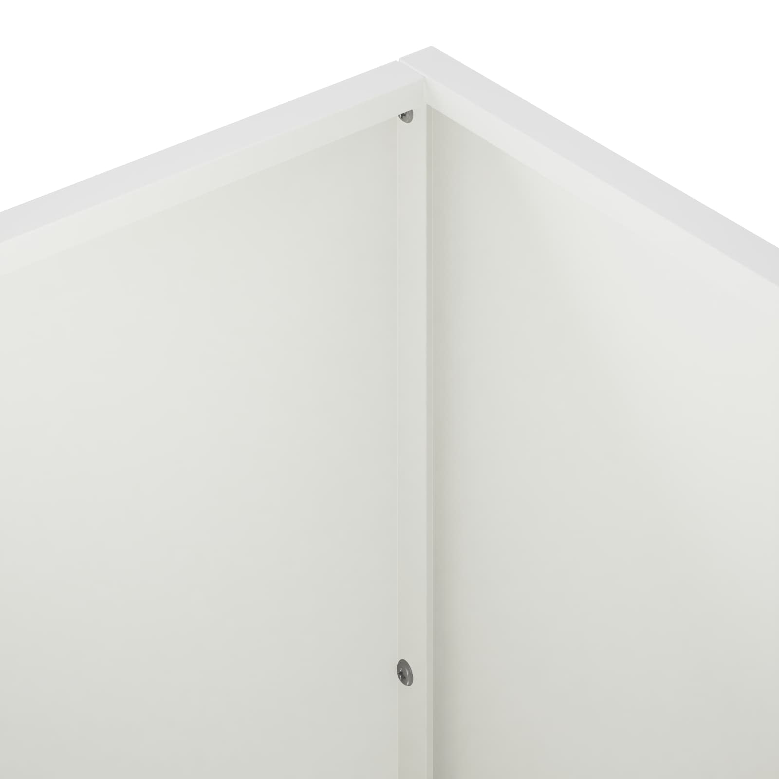 vidaXL Garden Planter White 80 x 50 x 50 cm Cold-rolled Steel 5