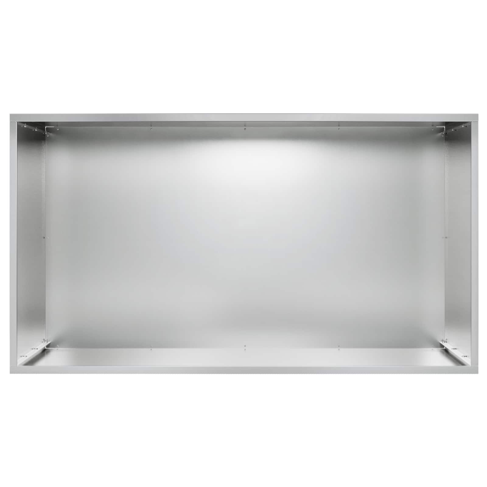 vidaXL Garden Planter Silver 80 x 50 x 50 cm Galvanised Steel 4