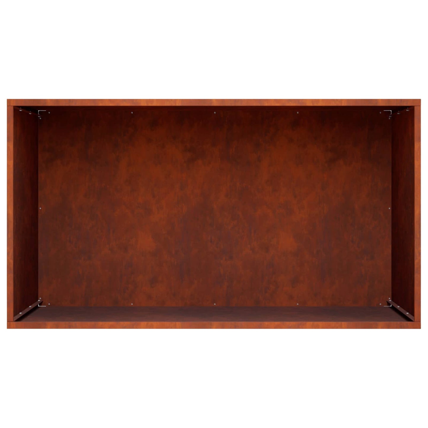 vidaXL Garden Planter Rusty 80 x 50 x 50 cm Weathering Steel 5
