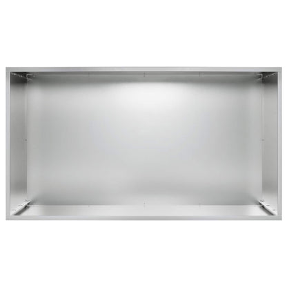 vidaXL Garden Planter Silver 100 x 50 x 50 cm Galvanised Steel 4
