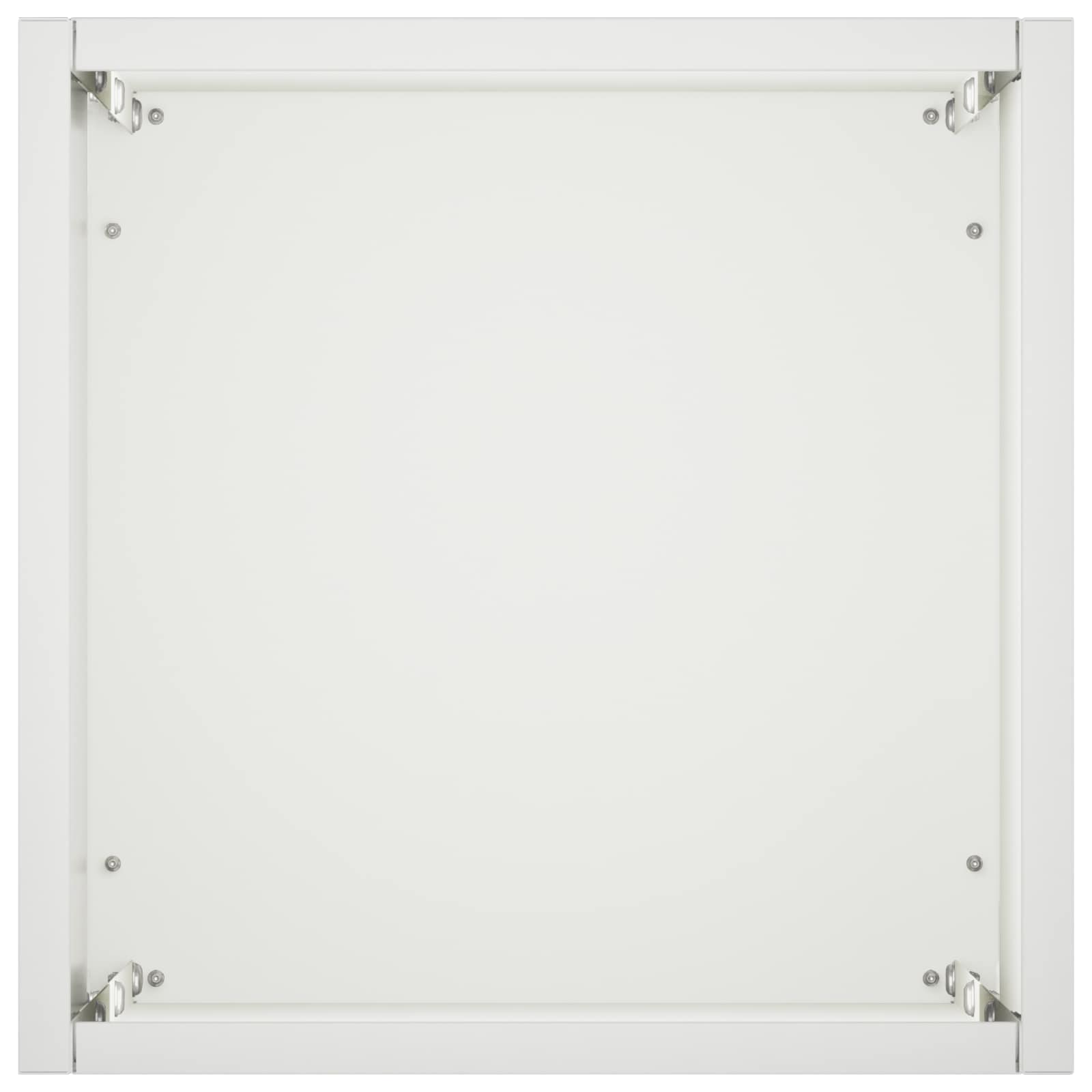 vidaXL Garden Planter 2 pcs White 20 x 20 x 75 cm Cold-rolled Steel 5
