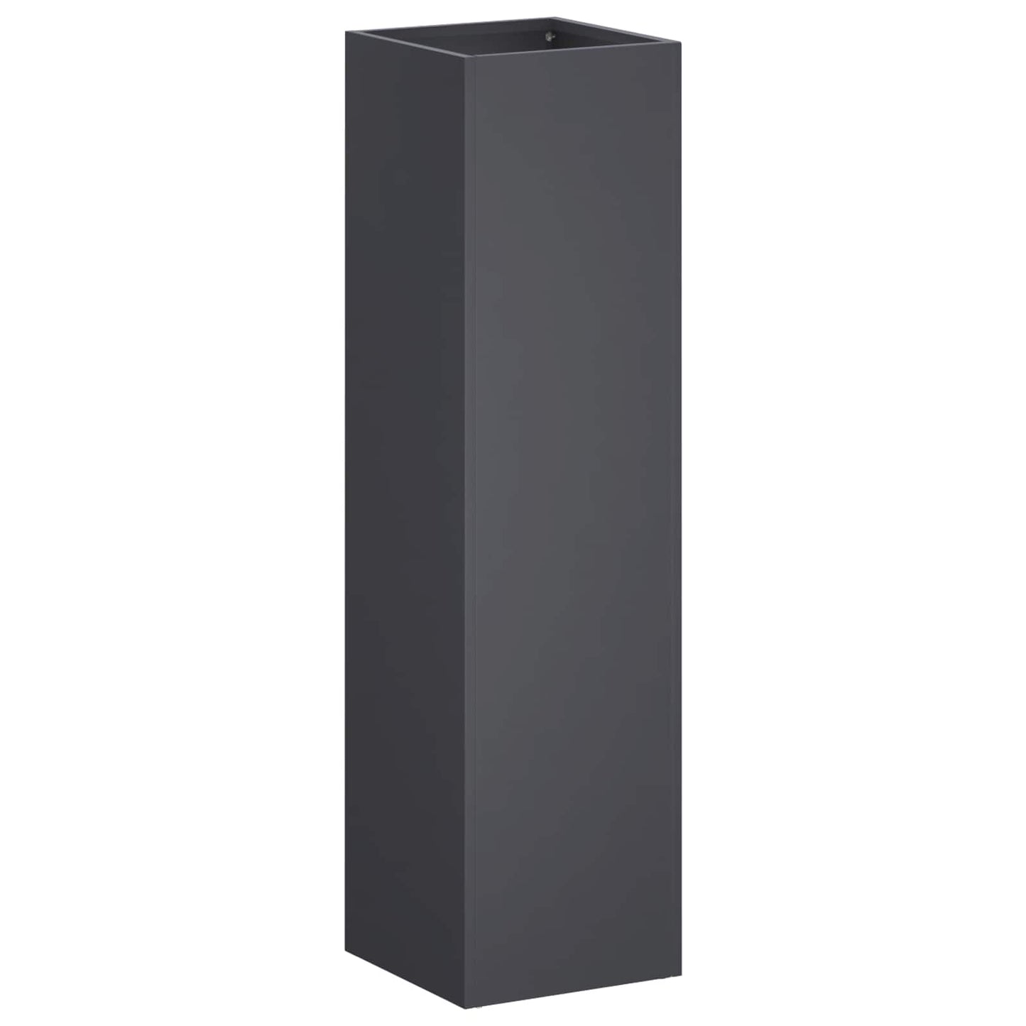 vidaXL Garden Planter 2 pcs Anthracite 20 x 20 x 75 cm 3